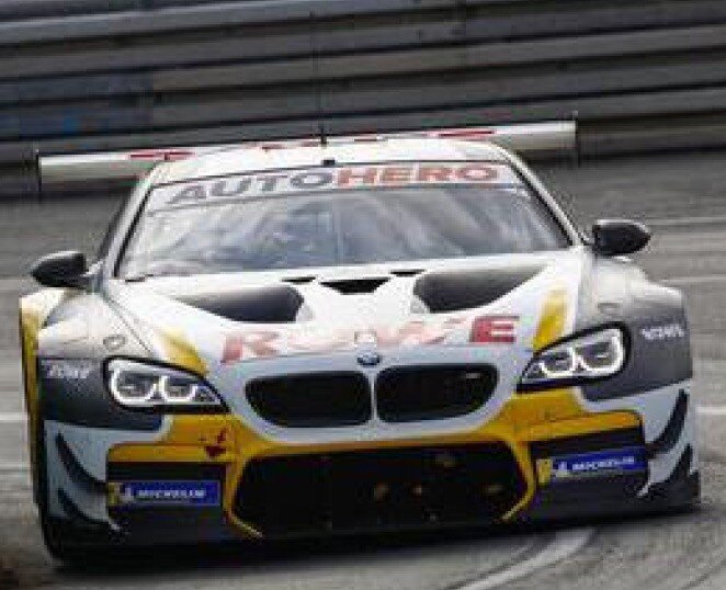BMW M6 GT3 #31 SHELDON VAN DER LINDE DTM 2021 hvid/gul/grå 1:43