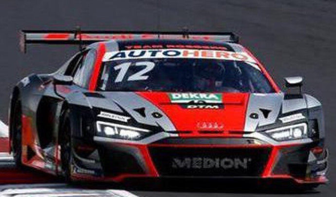 Audi R8 LMS GT3 #12 CHRISTOPHER HAASE DTM 2021 sølv/rød/sort 1:43