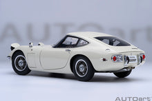 Indlæs billede til gallerivisning TOYOTA 2000GT 1967 WHITE
