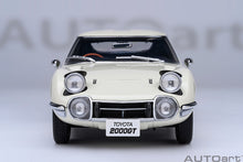 Indlæs billede til gallerivisning TOYOTA 2000GT 1967 WHITE