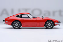 Indlæs billede til gallerivisning TOYOTA 2000GT 1967 RED 1:18