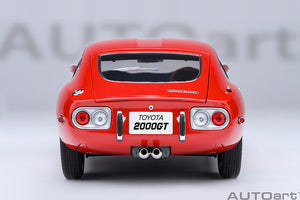 TOYOTA 2000GT 1967 RED 1:18