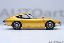 Indlæs billede til gallerivisning TOYOTA 2000GT 1967 GOLD 1:18