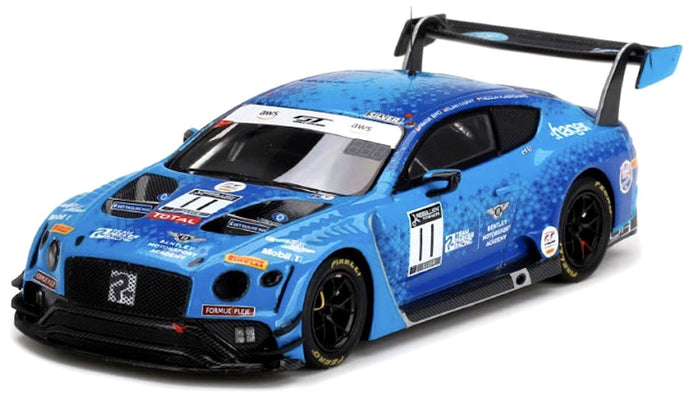 Bentley CONTINENTAL GT3 #11 BIRD/KJAERGAARD/McKAY 24H SPA 2020 blå 1:43