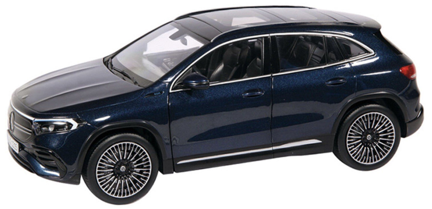 MERCEDES BENZ EQA (H243) 2021 DENIM BLUE 1:18