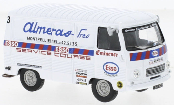 Peugeot J7 TEAM ALMERAS EMINENCE - RALLY SERVICE hvid/blå/rød 1:43