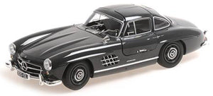 MERCEDES BENZ 300SL COUPE (W198) 1955 DARK GREY 1:18