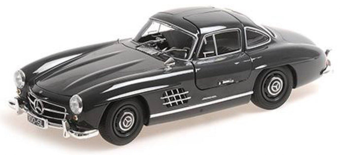MERCEDES BENZ 300SL COUPE (W198) 1955 DARK GREY 1:18