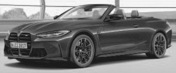 BMW 4-SERIES M4 (G83) CABRIOLET 2020 GREY MET 1:18