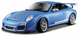 Porsche 911 (997.2) GT3 RS 4.0 2011 blå/sølv/rød 1:18