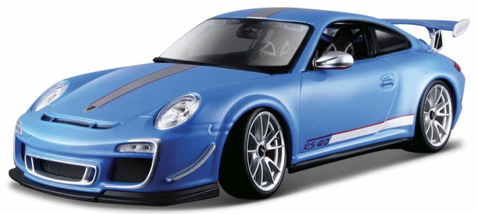 Porsche 911 (997.2) GT3 RS 4.0 2011 blå/sølv/rød 1:18