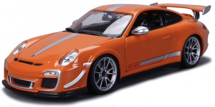 Porsche 911 (997.2) GT3 RS 4.0 2011 orange/sølv/rød 1:18