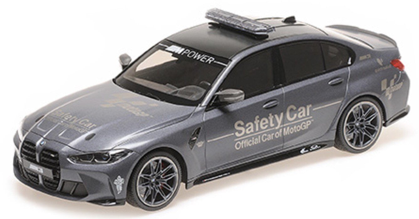 BMW 3-SERIES M3 (G80) SAFETY CAR MOTOGP SEASON 2020 GREY 1:18