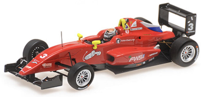 TATUUS FA010B #3 MAX VERSTAPPEN - 1ST SINGLE-SEATER-RACE FLORIDA 26.01.2014 rød/hvid/blå 1:43