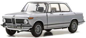 BMW 2002Tii 1972 SILVER 1:18