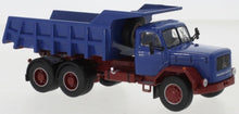 Indlæs billede til gallerivisning Magirus JUPITER 6X6 MULDENKIPPER blå/rød 1:43