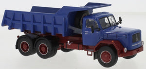 Magirus JUPITER 6X6 MULDENKIPPER blå/rød 1:43