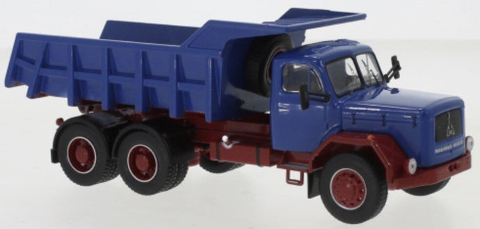 Magirus JUPITER 6X6 MULDENKIPPER blå/rød 1:43