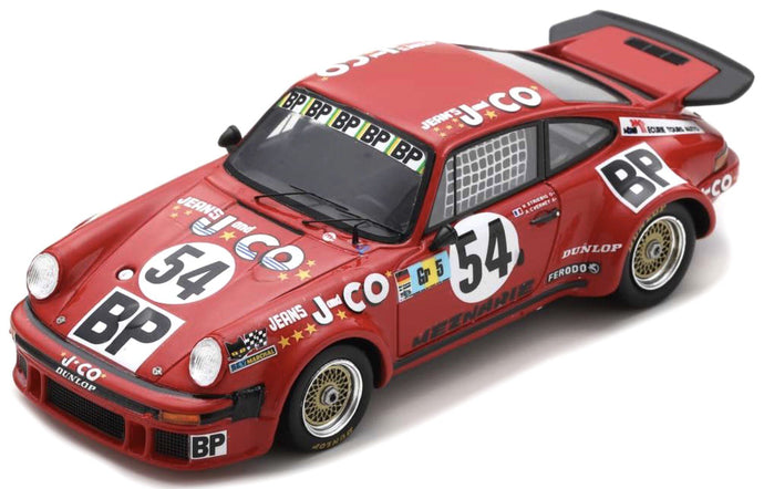 Porsche 934 #54 STRIEBIG/VERNEY/KIRSCHOFFER 24H LE MANS 1976 rød 1:43