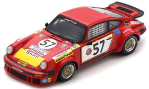 Porsche 934 #57 SCHENKEN/HEZEMANS 24H LE MANS 1976 rød/gul 1:43