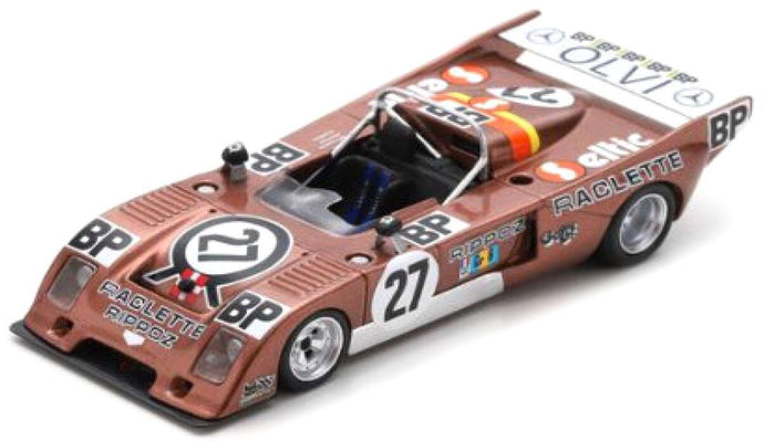 CHEVRON B36 #27 SERVANIN/FERRIER 24H LE MANS 1976 bronze/hvid 1:43