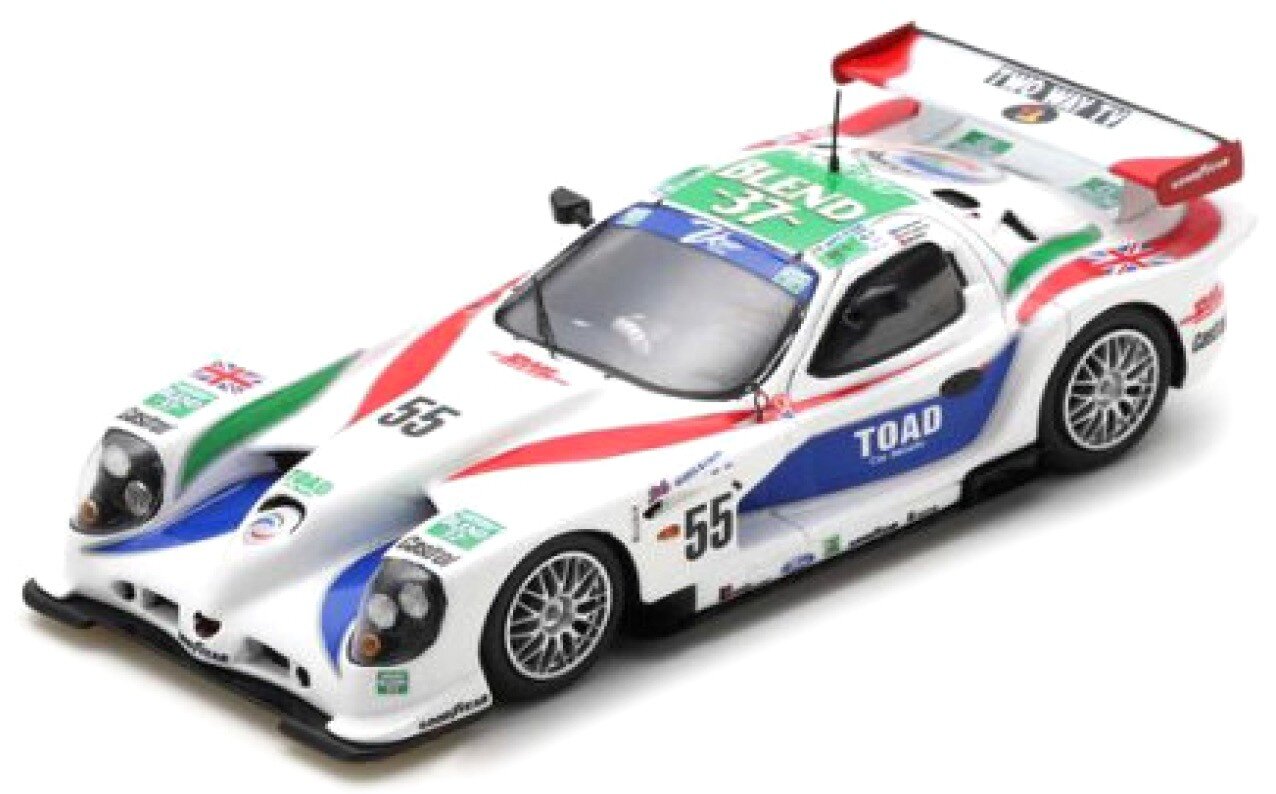 Panoz ESPERANTE GTR-1 #55 BUNDY/BRABHAM/McCARTHY 24H LE MANS 1997 hvid/rød/grøn 1:43