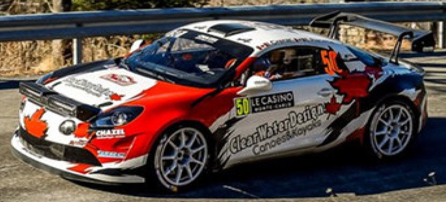 RENAULT ALPINE A110 RALLY N 50 RALLY MONTECARLO 2022 I.CRERAR - E.RACETTE WHITE RED BLACK 1:43