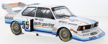 Indlæs billede til gallerivisning BMW 320 Gr.5 #55 H. ERTL DRM NURBURGRING 1978 hvid/blå/orange 1:18