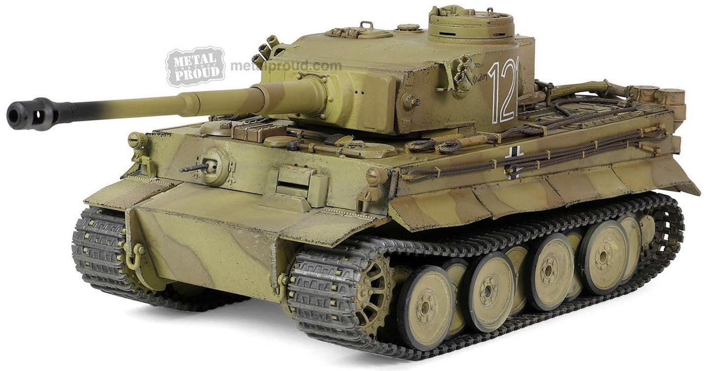 Tiger VI - GERMAN Sd.Kfz.181 PzKpfw Ausf. E HEAVY TANK - NORTH AFRICAN FRONT TUNISIA 1943 camouflage 1:32