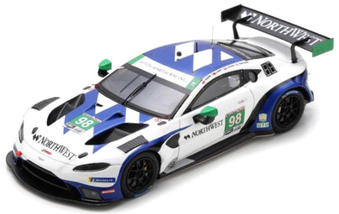 Aston Martin VANTAGE GT3 #98 LAMY/GUNN/WATSON/LAUDA 24H DAYTONA 2020 hvid/blå/sort 1:43