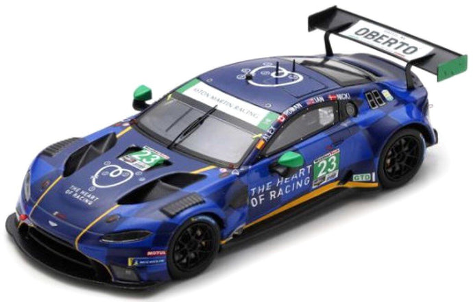 Aston Martin VANTAGE GT3 #23 RIBERAS/DE ANGELIS/JAMES/THIIM 24H DAYTONA 2020 blå/mørk blå 1:43