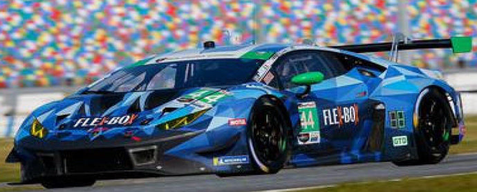 Lamborghini HURACAN GT3 EVO #44 MAPELLI/PUMPELLY/POTTER/LALLY 24H DAYTONA 2020 blå/mørk blå 1:43