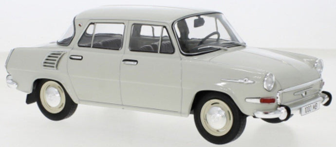 SKODA 1000 MB 1964 LIGHT GREY 1:18