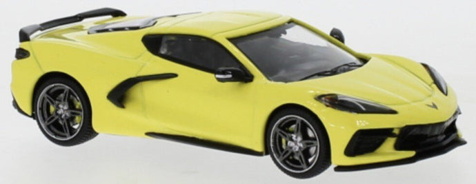 CHEVROLET CORVETTE C8 STINGRAY COUPE 2020 YELLOW 1:43