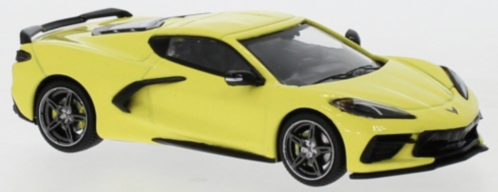CHEVROLET CORVETTE C8 STINGRAY COUPE 2020 YELLOW 1:43