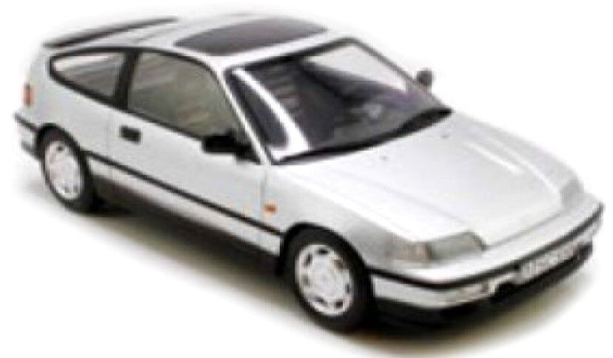 HONDA CRX 1990 SILVER 1:18