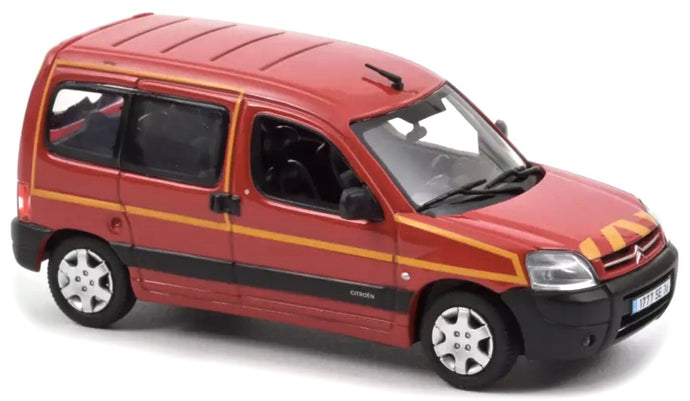 CITROEN BERLINGO SAPEURS POMPIERS 2004 RED YELLOW 1:43