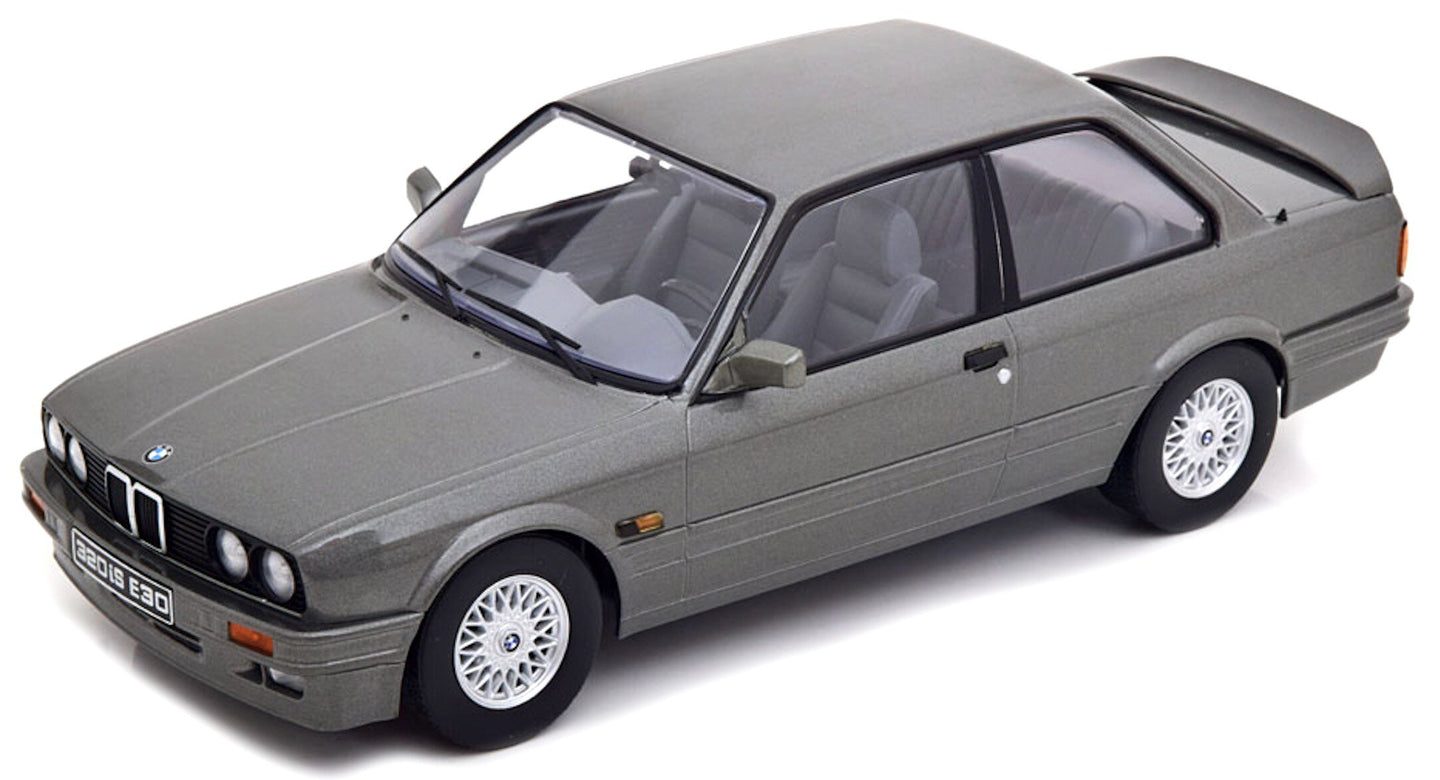 BMW 3-SERIES 320iS ITALY M3 (E30) 1989 GREY MET 1:18