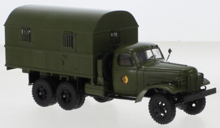ZIL 151 KUNG-1M NVA TRUCK 3-ASSI 1951 MILITARY GREEN 1:43