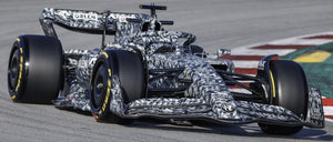 ALFA ROMEO F1 C42 TEAM ORLEN RACING N 88 TEST BARCELONA 2022 ROBERT KUBICA WHITE BLACK 1:43