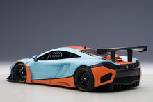 Indlæs billede til gallerivisning MC LAREN 12C GT3 AZZURRO/ARANCIONE 1:18