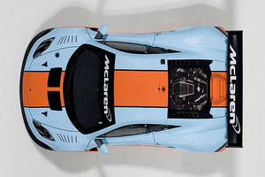 MC LAREN 12C GT3 AZZURRO/ARANCIONE 1:18