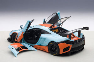 MC LAREN 12C GT3 AZZURRO/ARANCIONE 1:18