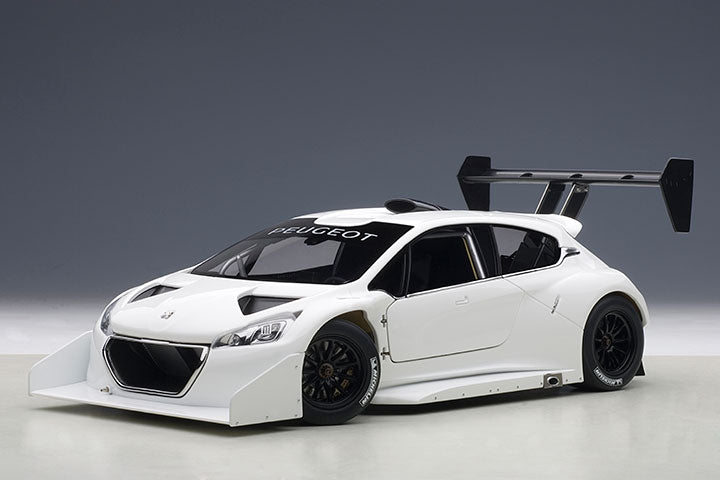 PEUGEOT 208 T16 PIKES PEAK 2013 WHITE 1:18