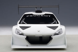 PEUGEOT 208 T16 PIKES PEAK 2013 WHITE 1:18