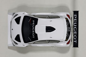 PEUGEOT 208 T16 PIKES PEAK 2013 WHITE 1:18