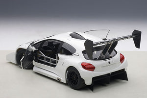 PEUGEOT 208 T16 PIKES PEAK 2013 WHITE 1:18