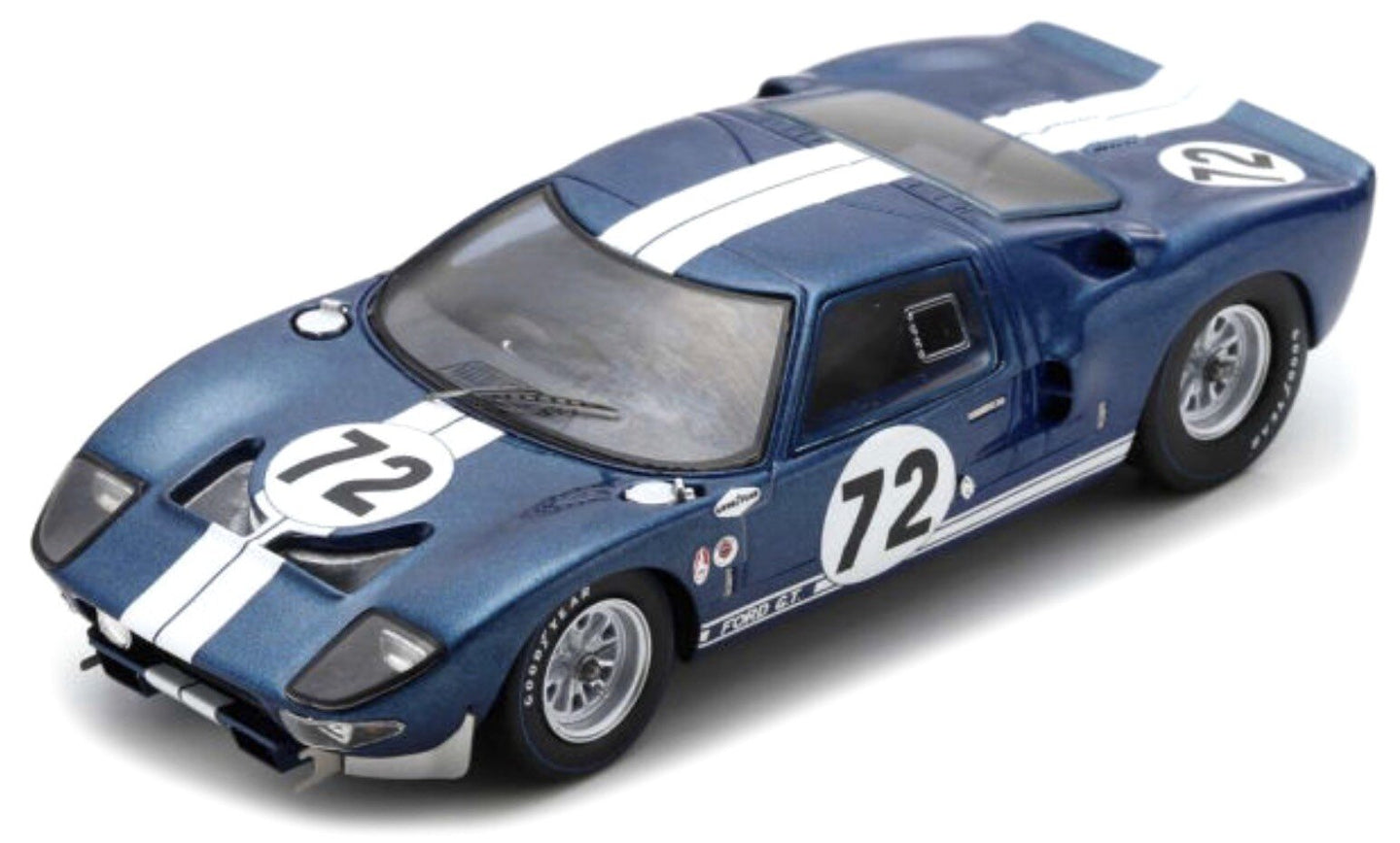 Ford GT40 #72 BONDURANT/GINTHER 3rd 2000KM DAYTONA 1965 blå/hvid 1:43
