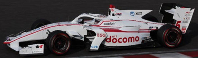 SF19 DOCOMO TEAM DANDELION RACING M-TEC HR417E #5 TADASUKE MAKINO SUPER FORMULA 2022 hvid/rød 1:43