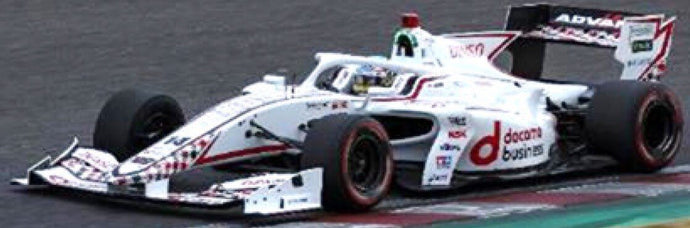 SF19 DOCOMO BUSINESS ROOKIE TRD01F #14 KAZUYA OSHIMA SUPER FORMULA 2022 hvid/rød 1:43